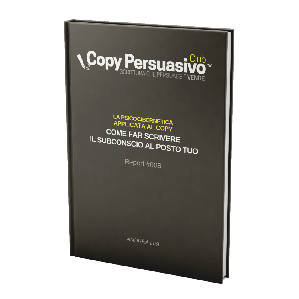 manuale di psicorberntica pubblicato da copy persuasivo editore per copywriter professionisti